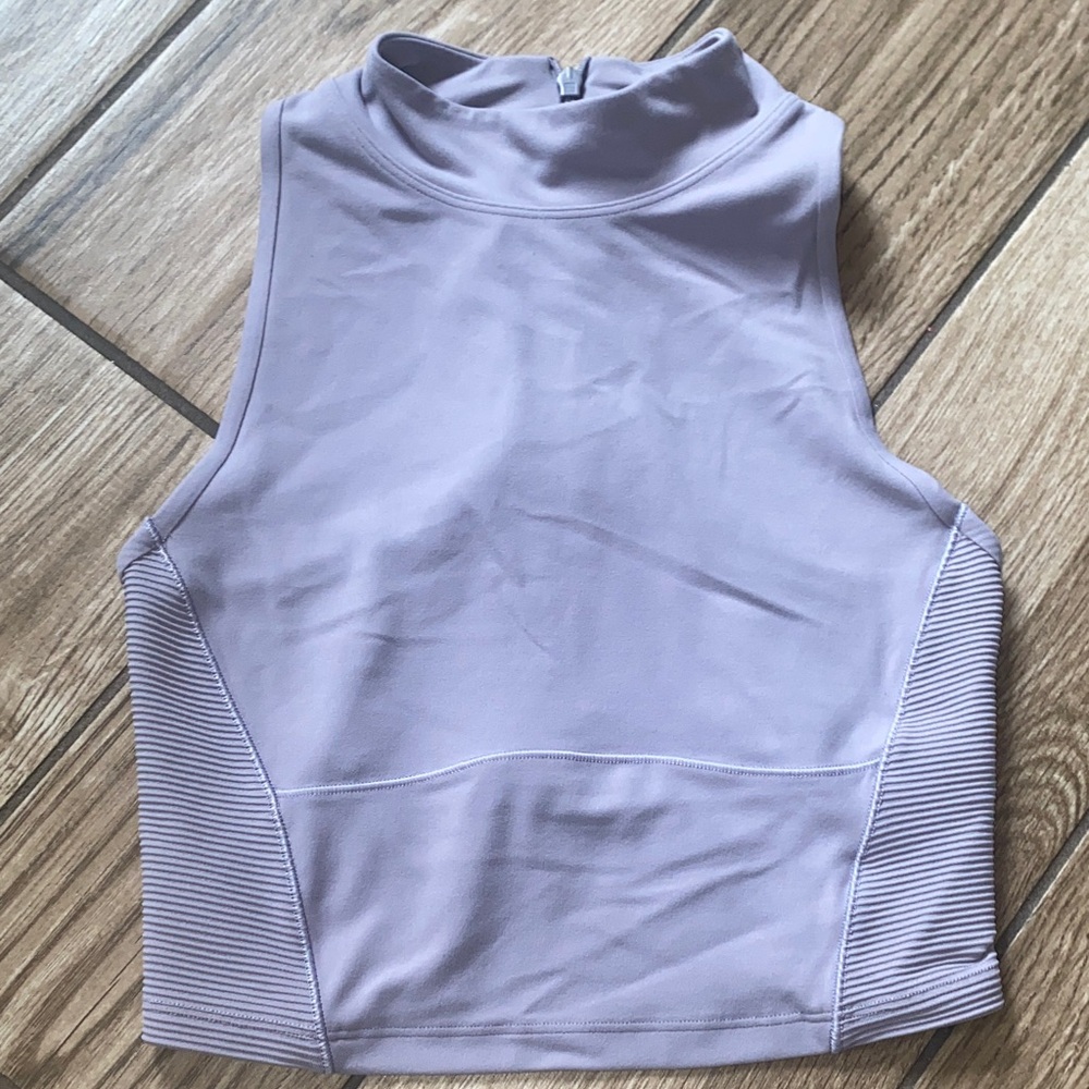 Athleta Lavender Crop Top